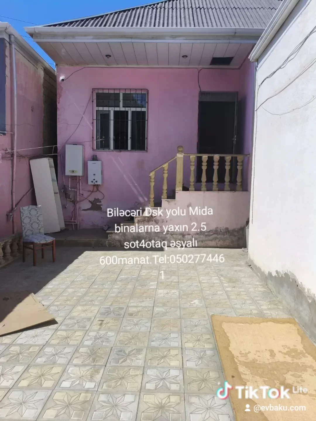 İcarəyə  həyət evi, Biləcəri qəs. — İcarə