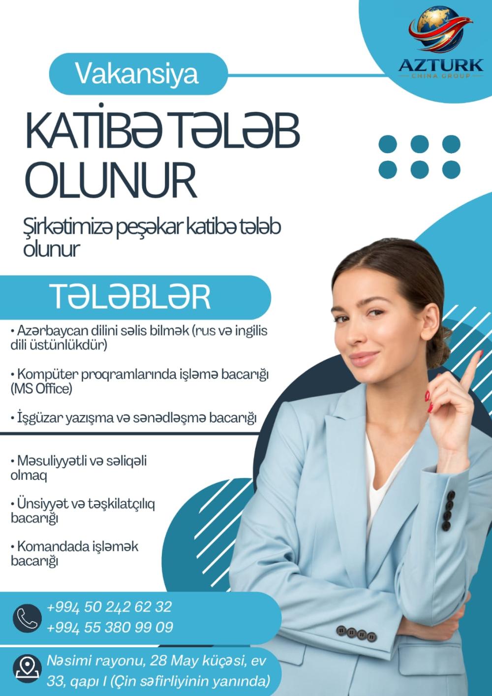 İş təklif edirəm