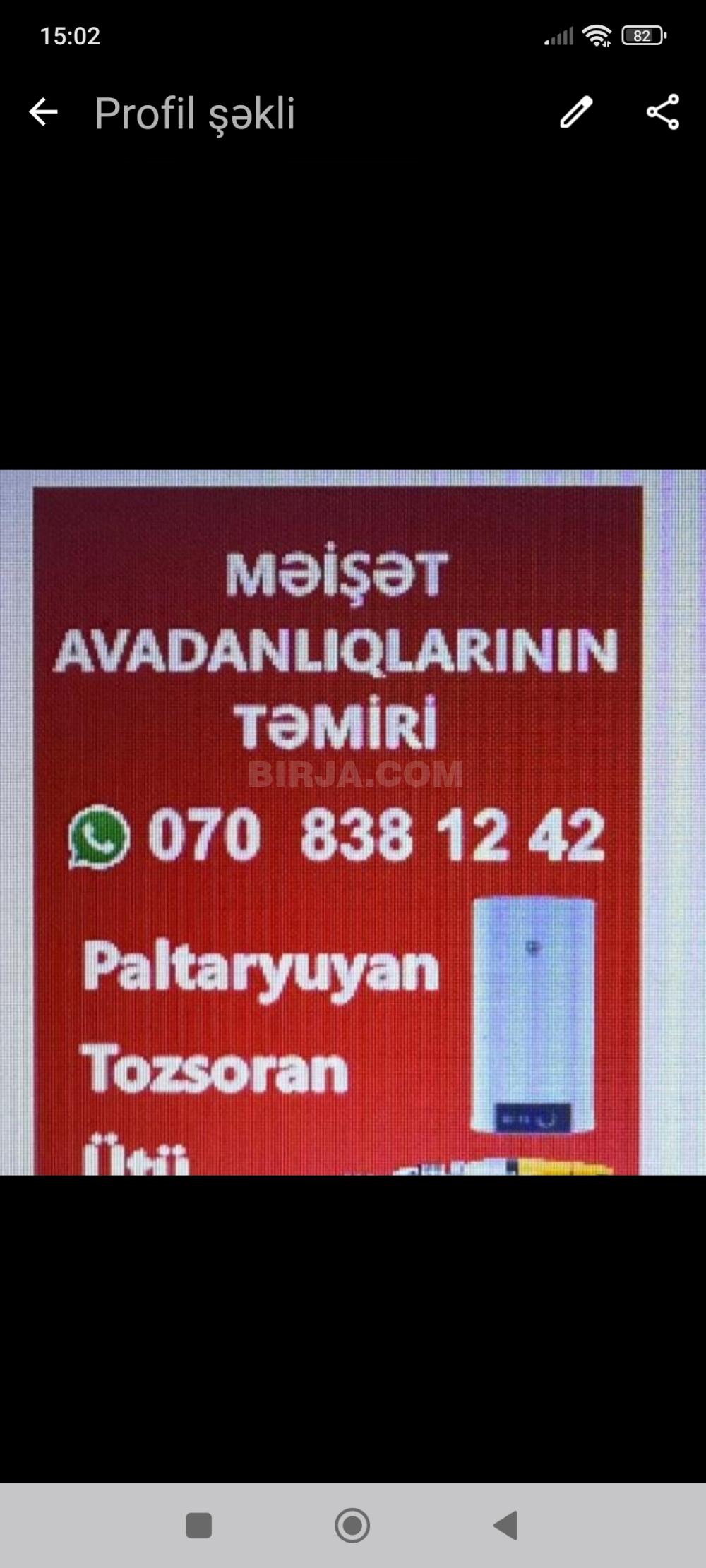 Məişət texnikasının təmiri
