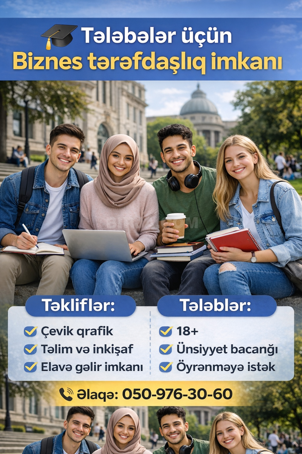 İş təklif edirəm