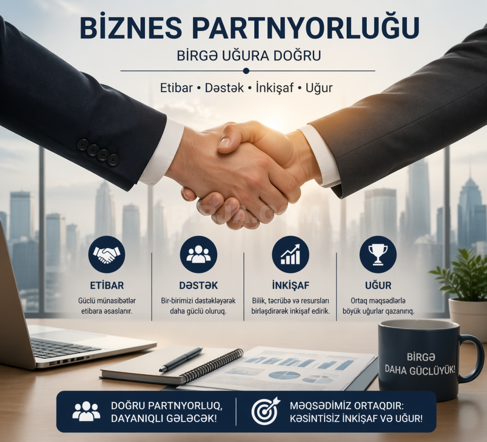 İş təklif edirəm