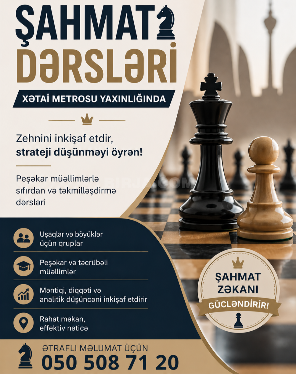 Şahmat dərsləri 