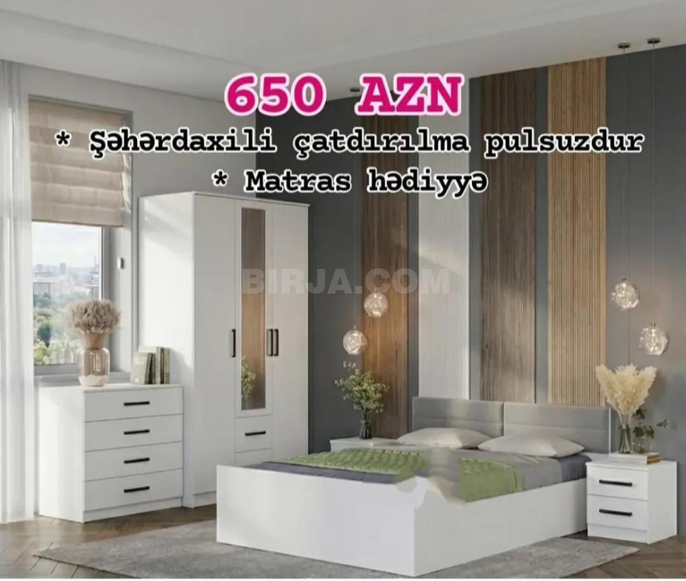 Yataq otağı mebeli satılır