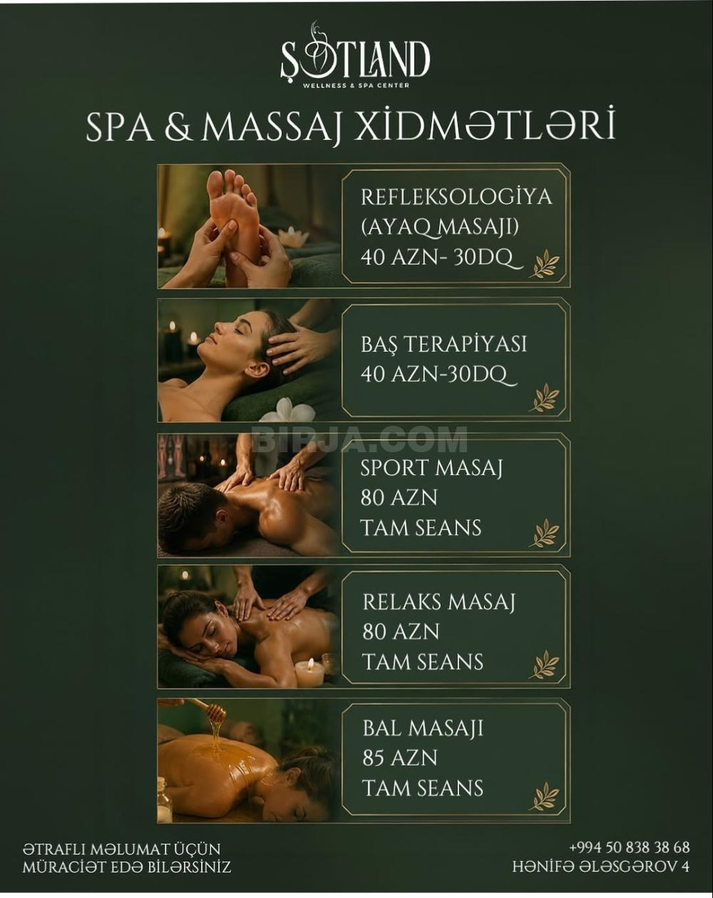 Masaj xidməti