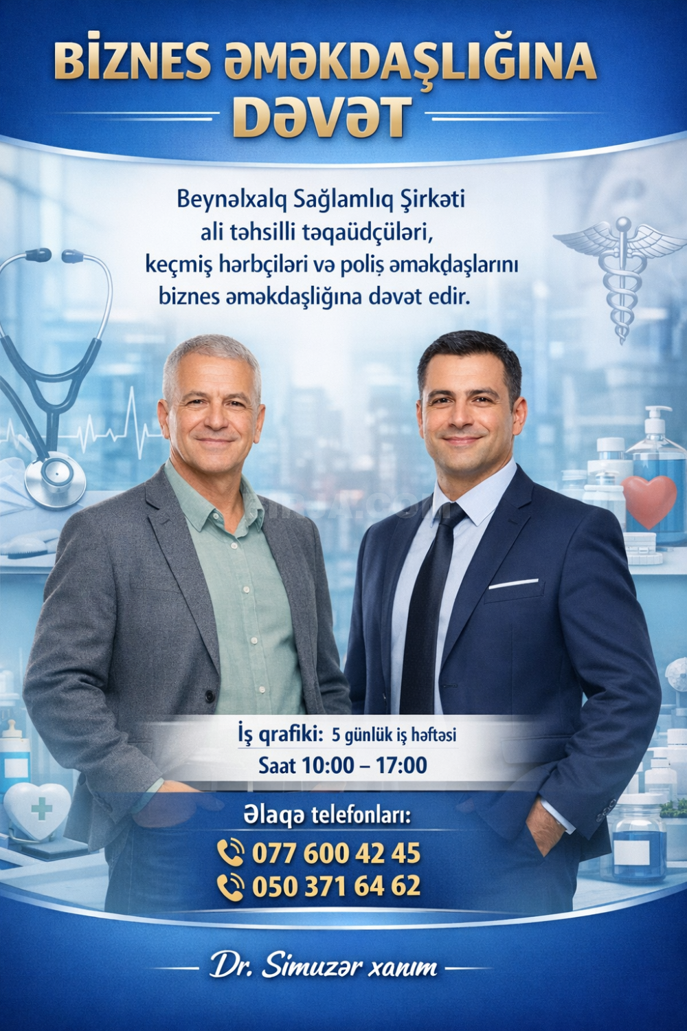 İş təklif edirəm
