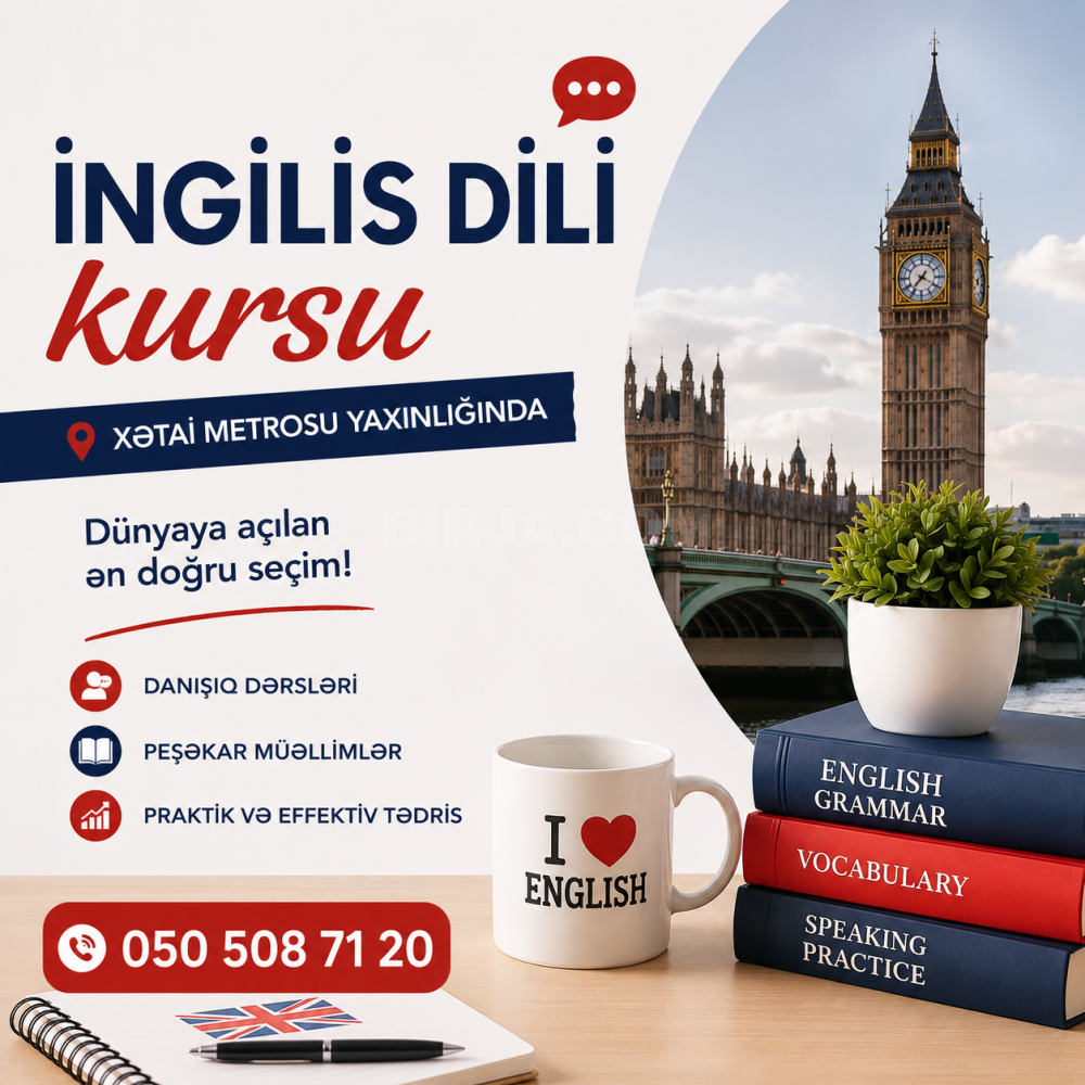 İngilis dili kursu 