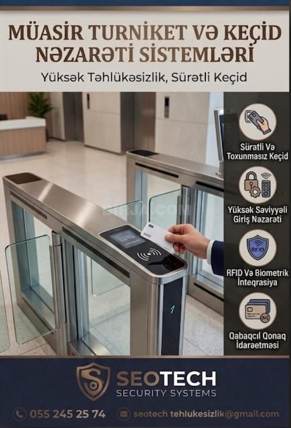 Turniket satısı və qurasdırılması 