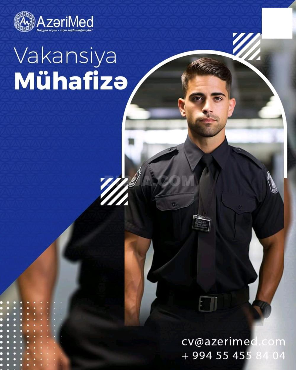 Mühafizəçi tələb olunur