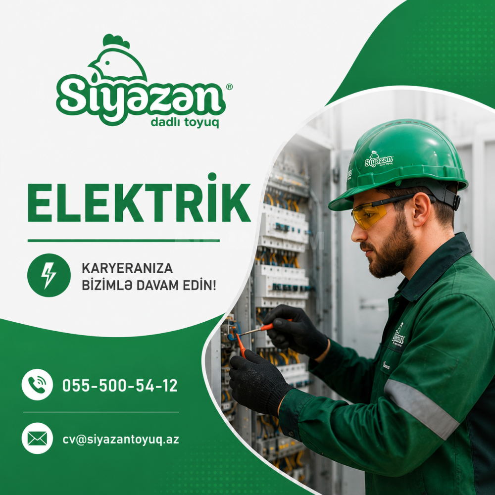 İş təklif edirəm