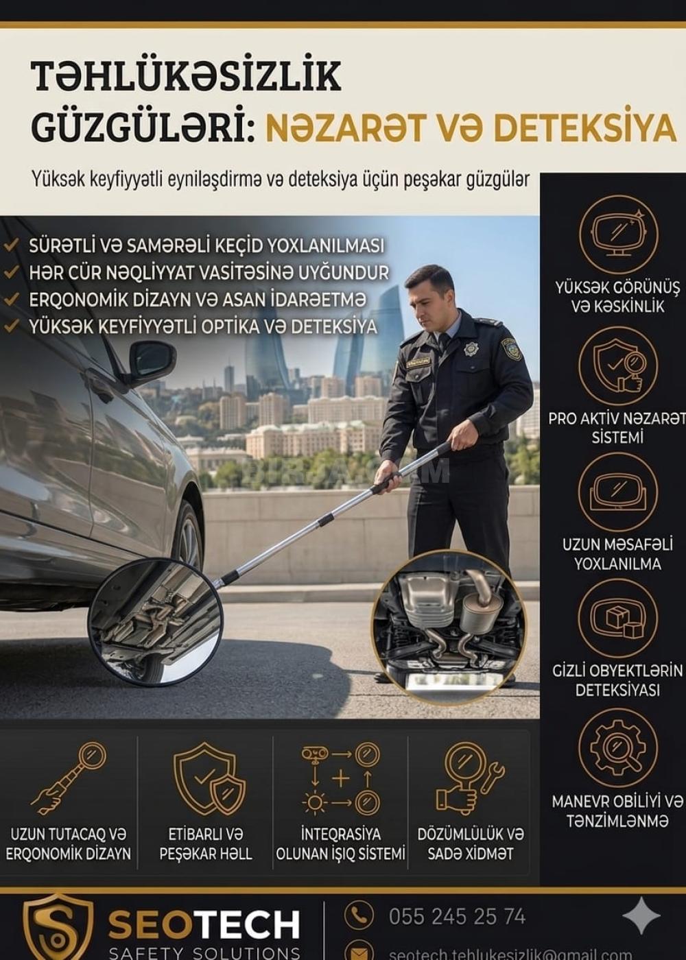 Masin altina nezaret guzgusu 