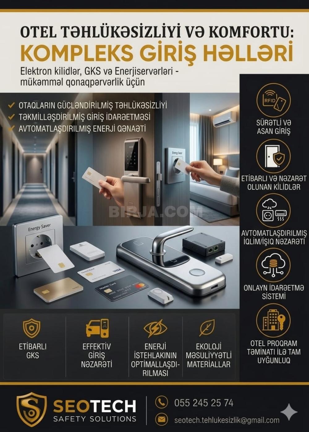 Otel qapı kilidi
