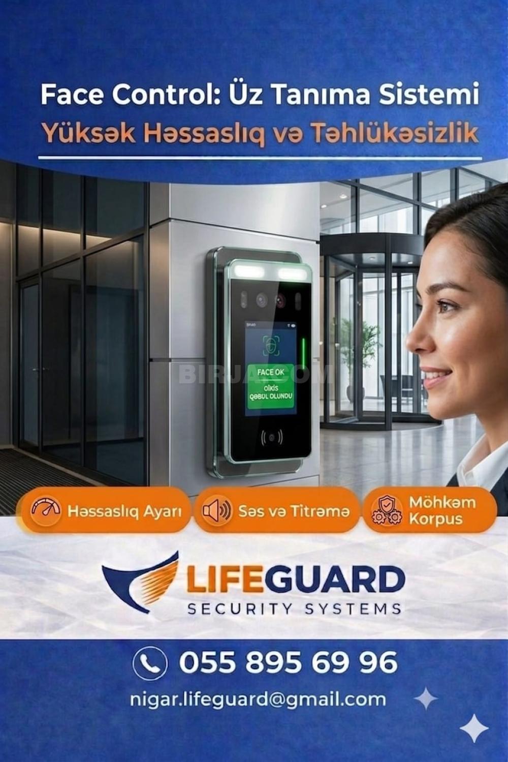 Təhlükəsizlik sistemi: üz tanıma keçid sistemi